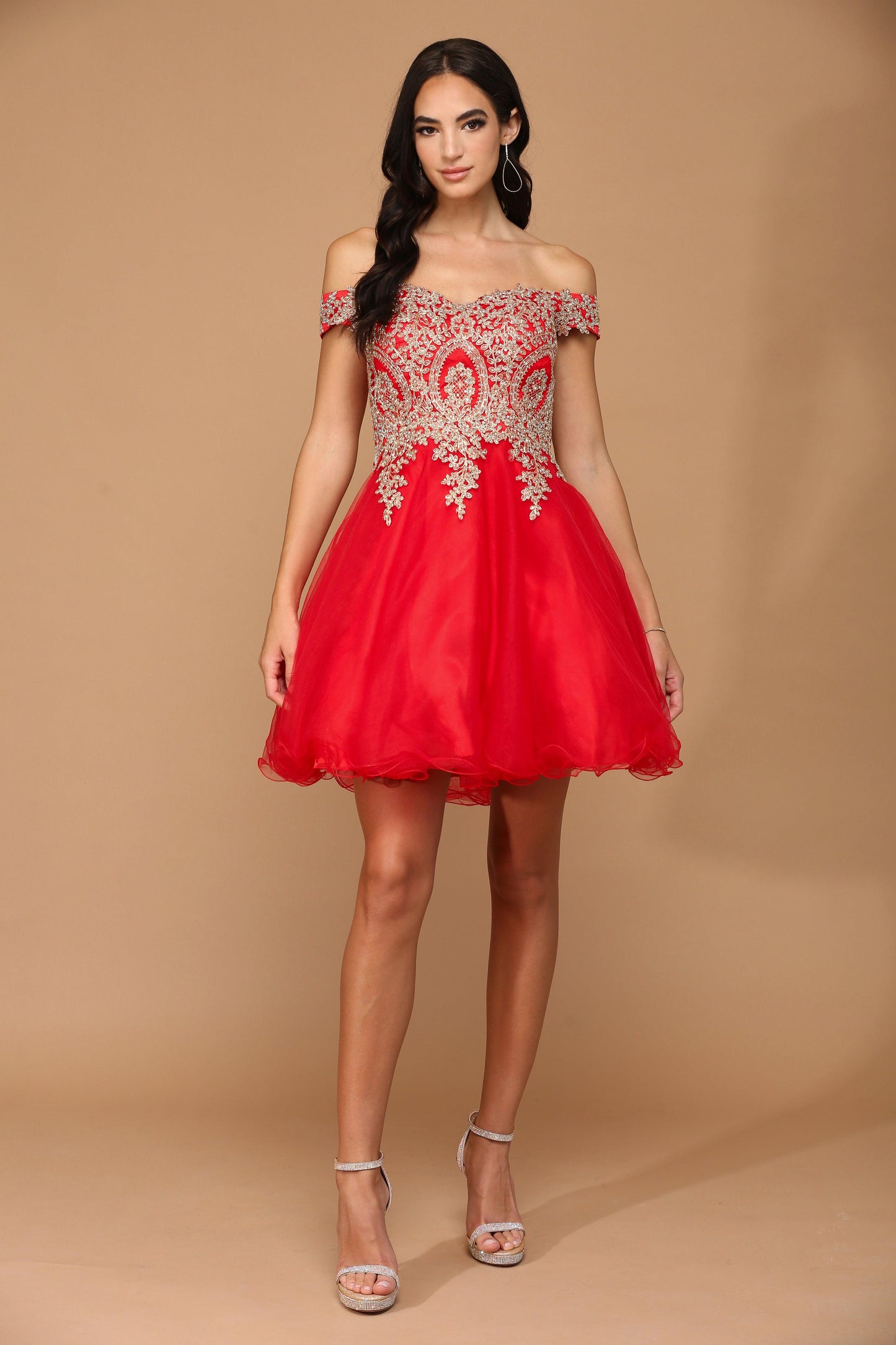 Short Prom Off Shoulder Homecoming Cocktail Dress
