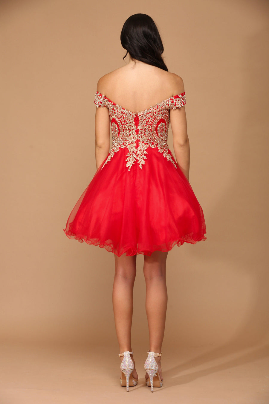 Short Prom Off Shoulder Homecoming Cocktail Dress