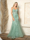 Prom Dresses Long Lace Formal Prom Dress Sage