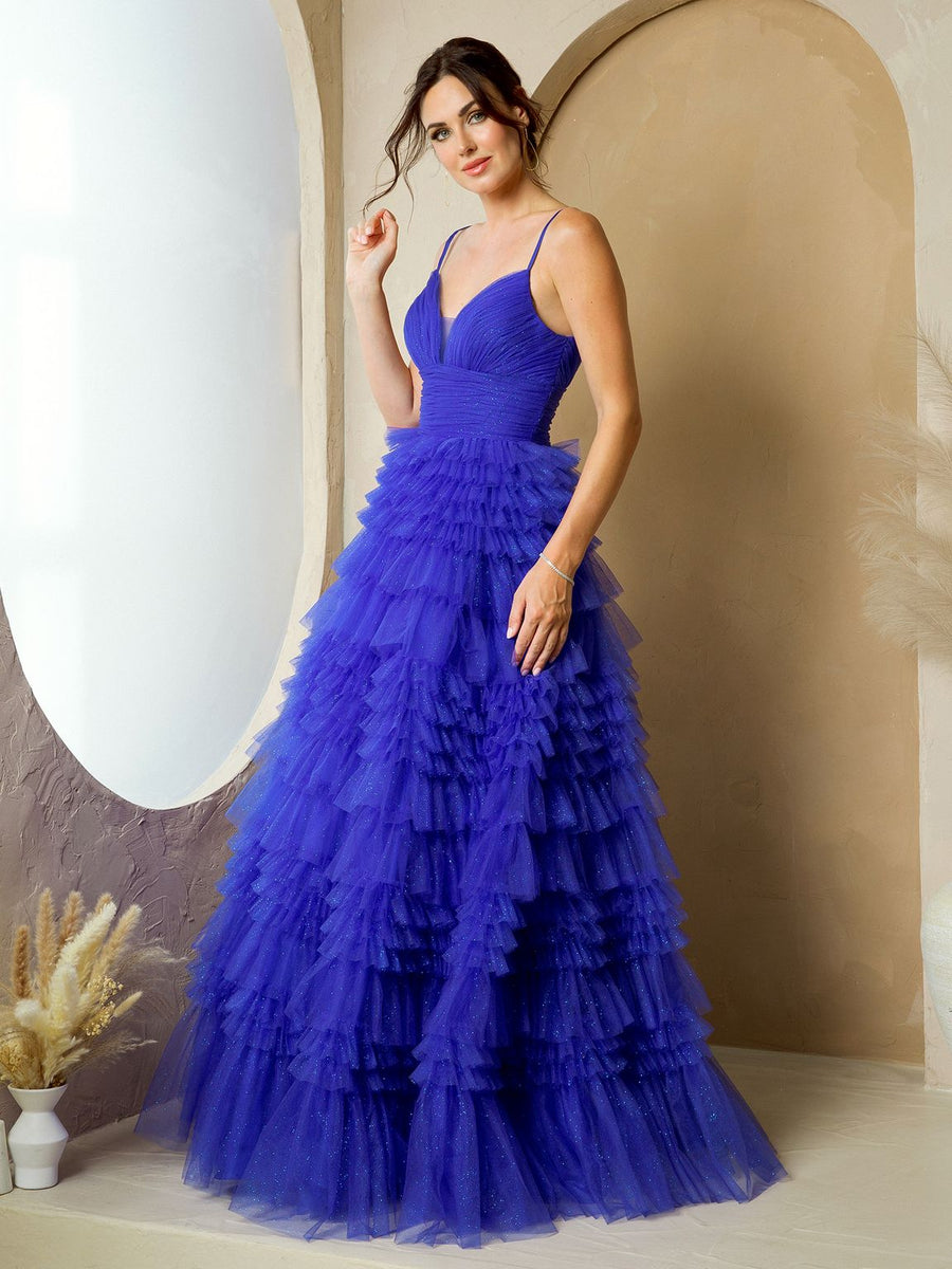 Formal Dresses  Formal Long Glitter Ball Gown Prom Dress Royal