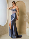 Prom Dresses Corset Long Fitted Formal Prom Dress Black