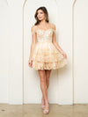 Cocktail Dresses A Line Homecoming Short  Lace Cocktail Dress Champagne
