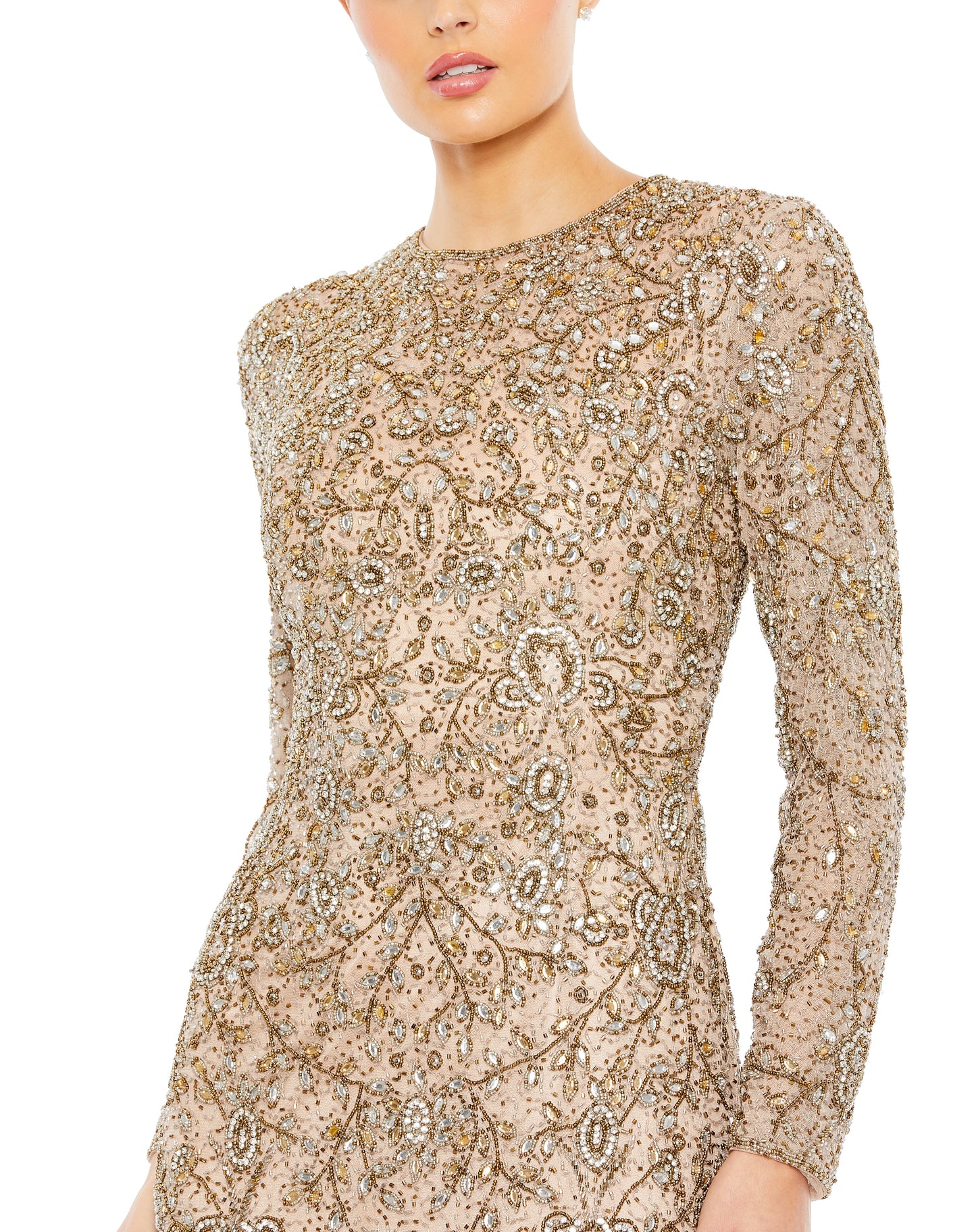 فستان طويل لأم العروس من ماك دوجال 5308