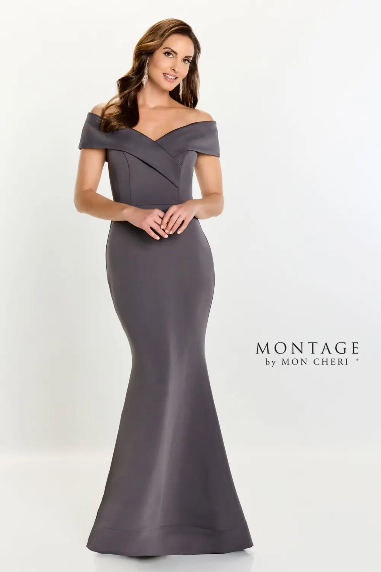 Formal Dresses Long Formal Mermaid Evening Dress Charcoal