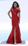 Prom Dresses Evening Long Formal Fitted Prom Dress Red