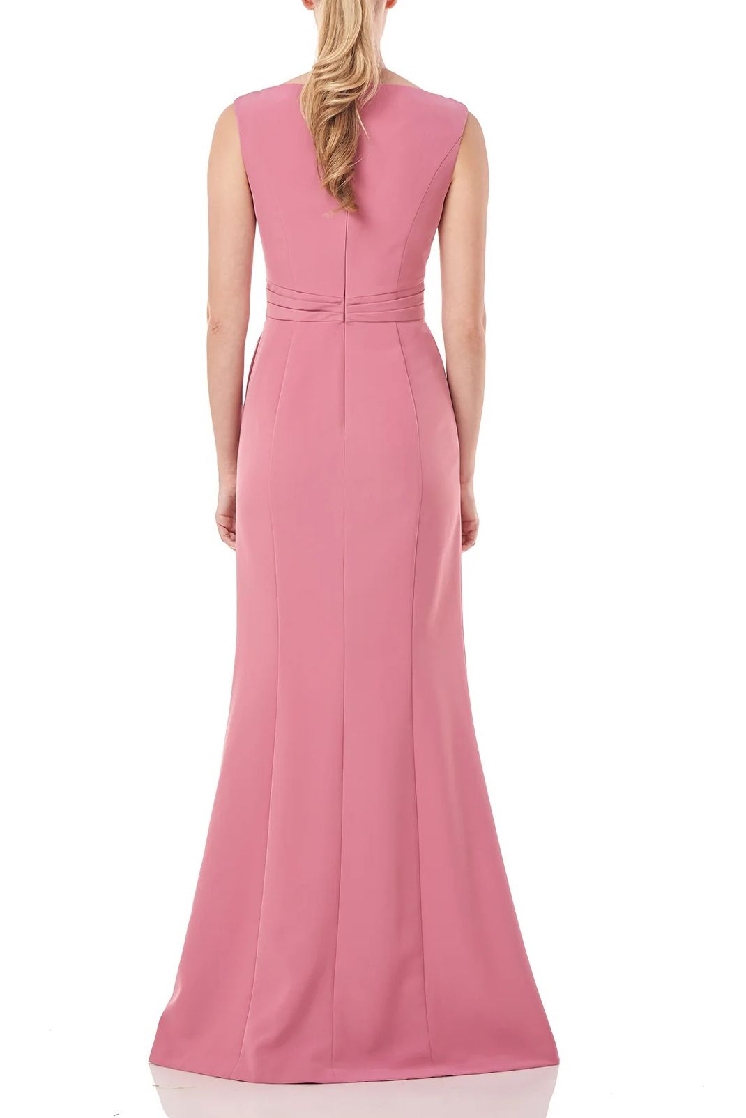 Formal Dresses Long Sleeveless Pleated Formal Dress HEATHER ROSE