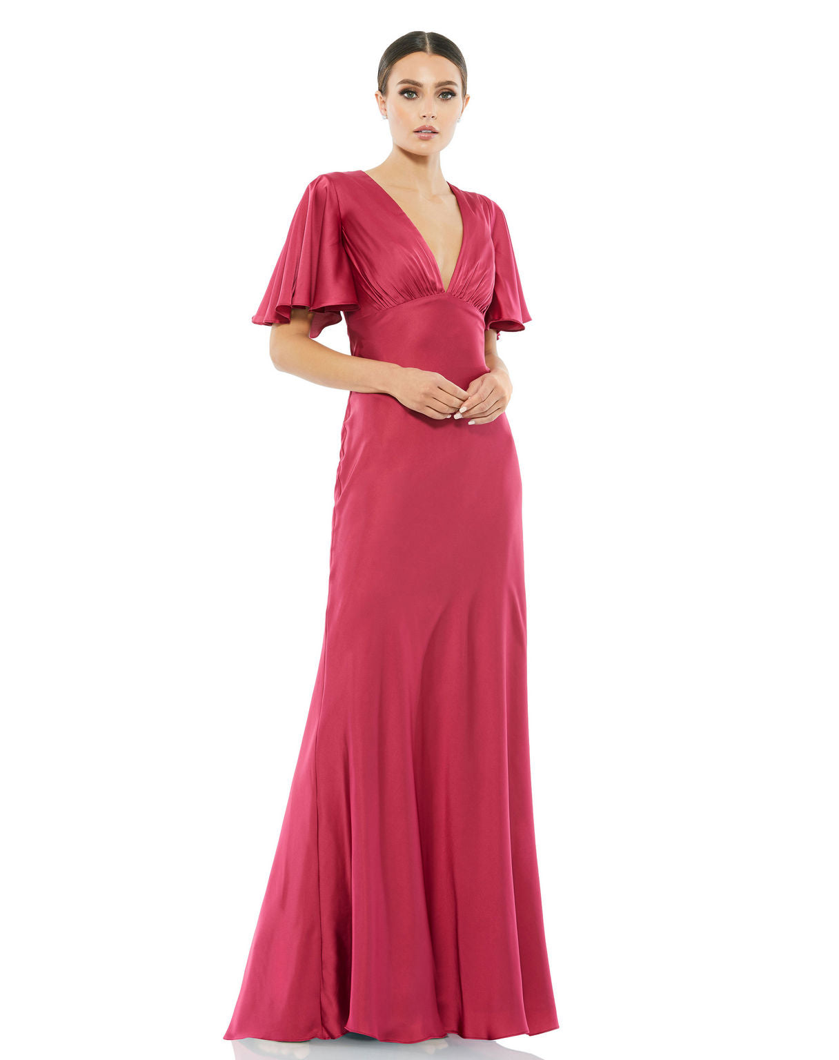 Formal Dresses Formal Prom Long Trumpet Dress Raspberry