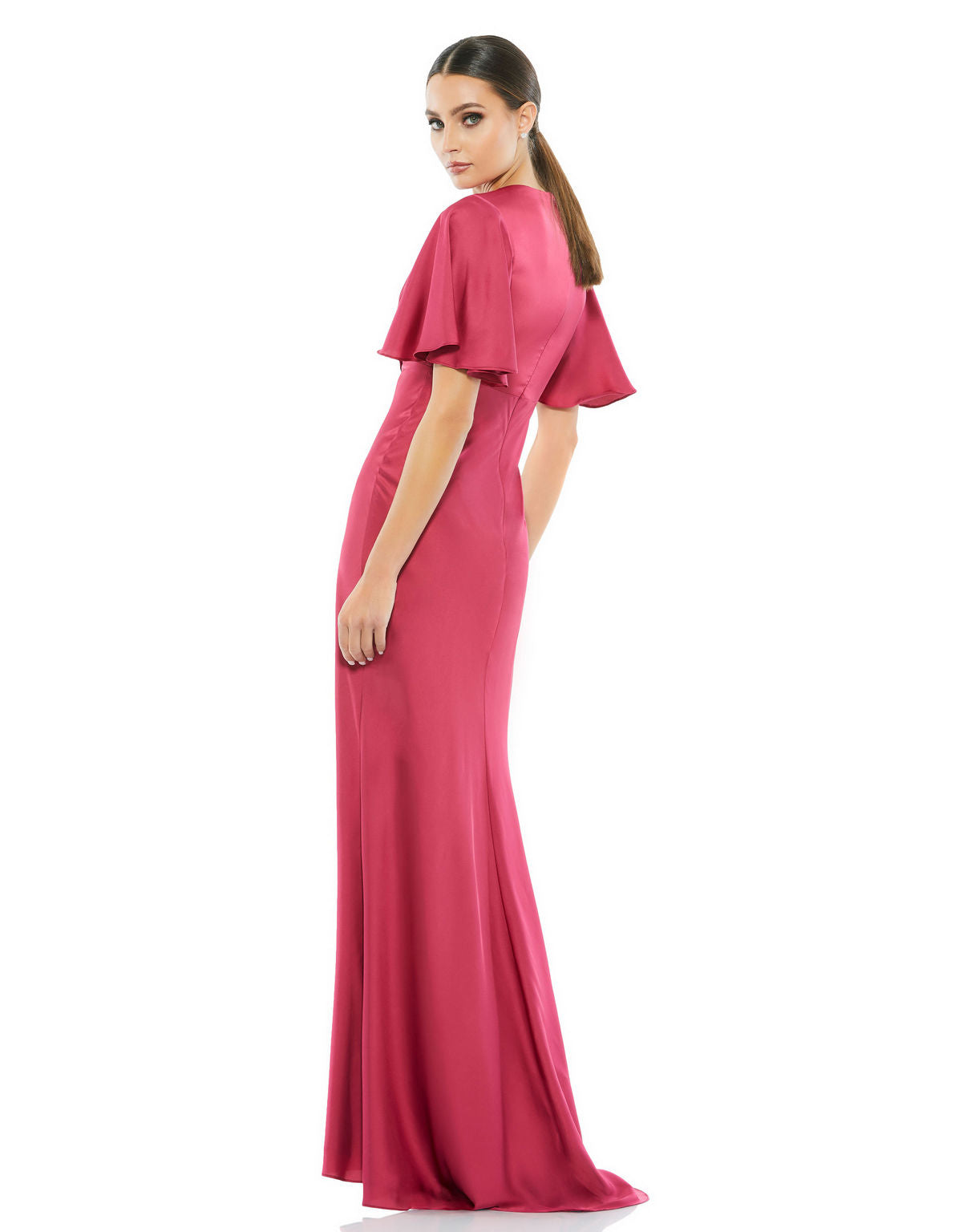 Formal Dresses Formal Prom Long Trumpet Dress Raspberry