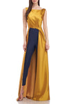 Jumpsuit Long Formal Sleeveless Jumpsuit FREESIA NAVY