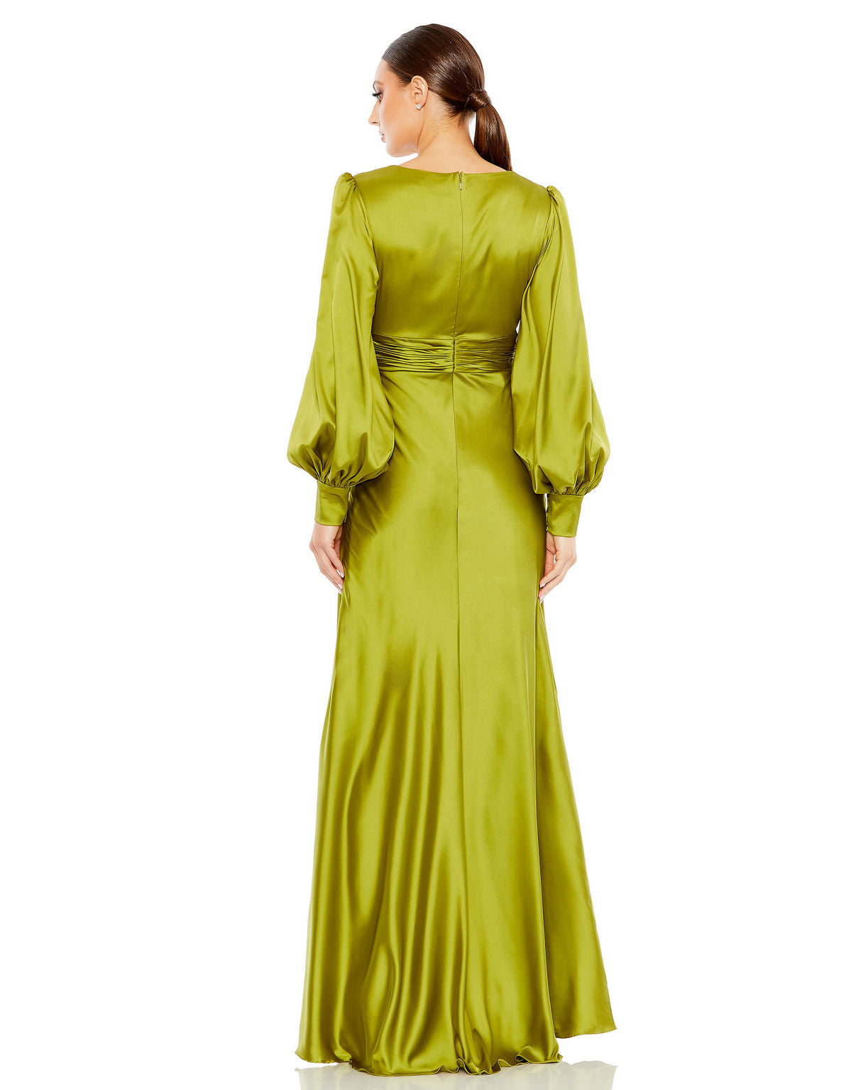 Formal Dresses Long Sleeve Formal Prom Dress Apple Green