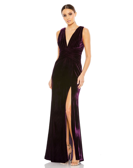 Formal Dresses Long Pleated Formal Prom Dress Amethyst