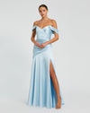 Prom Dresses Long Crossover Formal Prom Dress French Blue