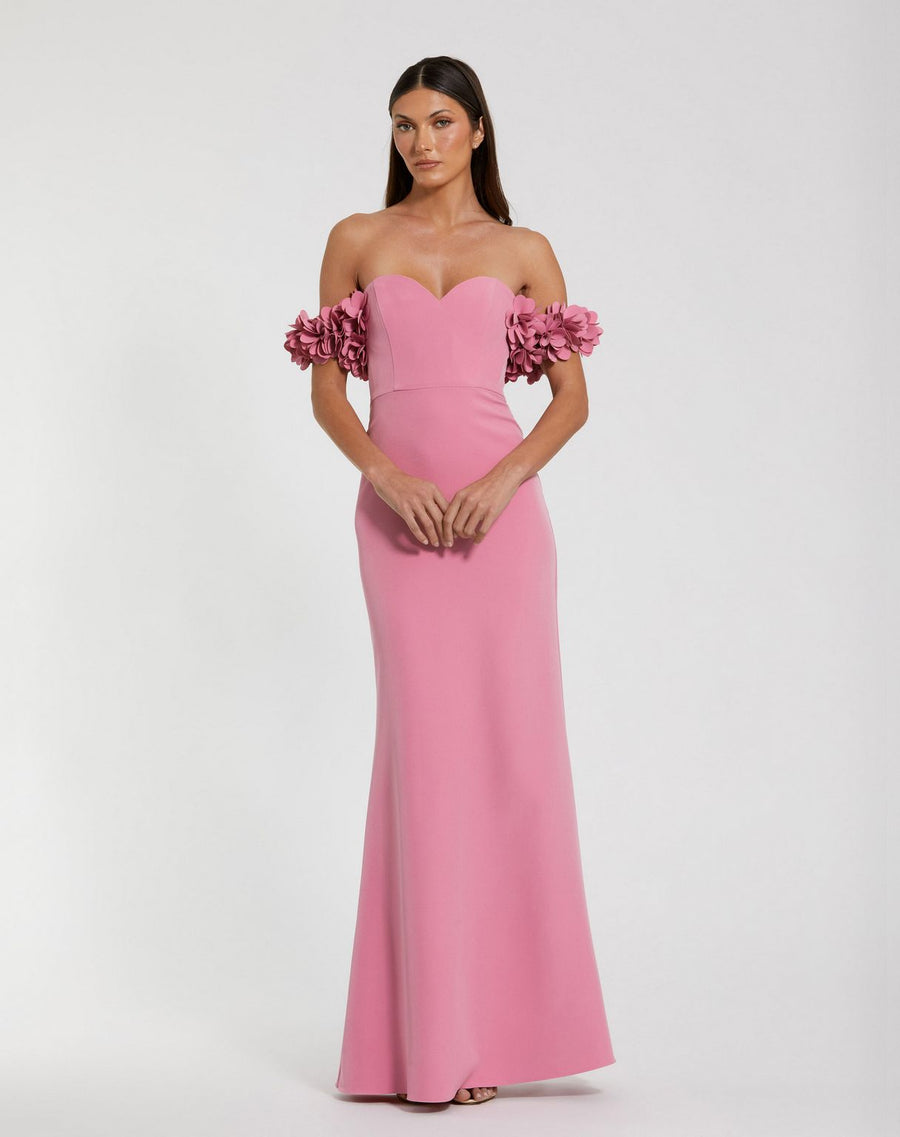 Prom Dresses Prom Long Fitted Formal Evening Dress Rose