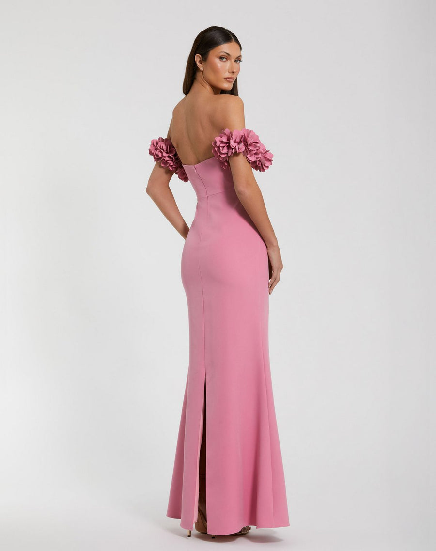 Prom Dresses Prom Long Fitted Formal Evening Dress Rose