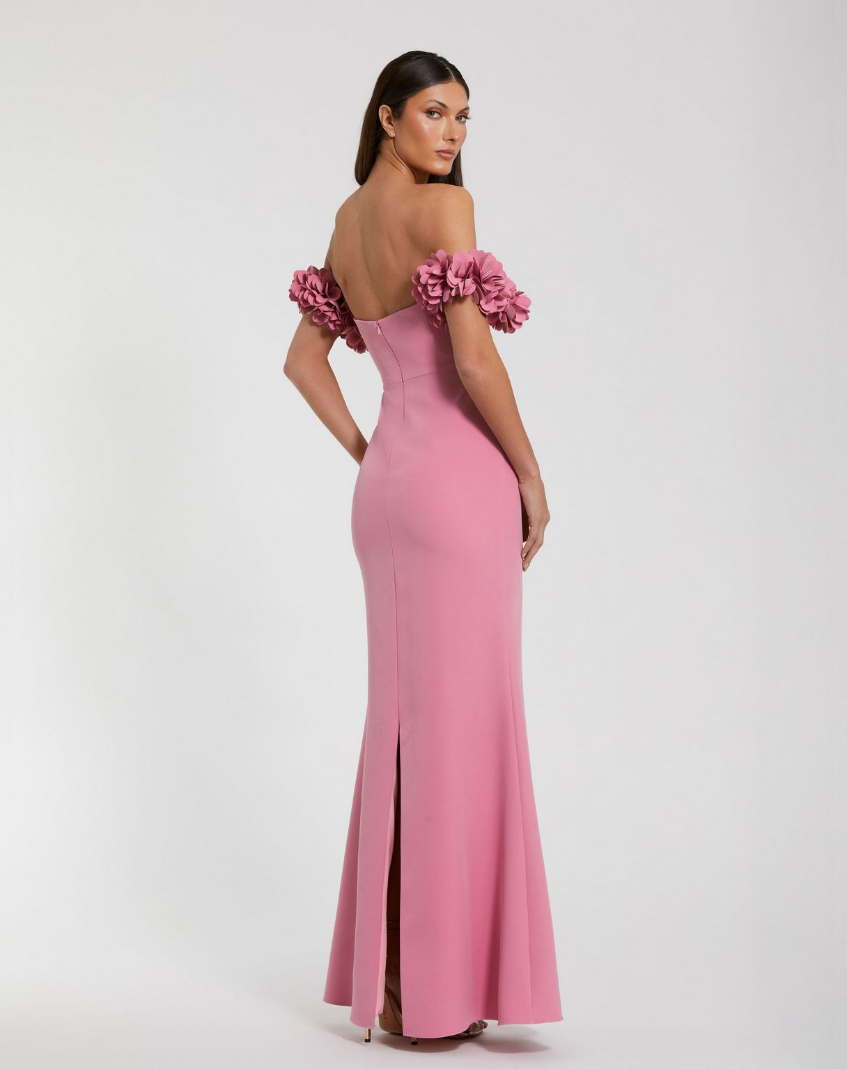 Prom Dresses Prom Long Fitted Formal Evening Dress Rose
