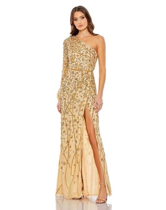 Formal Dresses Long Sequin Formal Prom Dress Gold