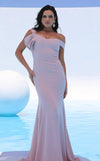 Prom Dresses Long Formal Evening Mermaid Fitted Prom Dress Blush