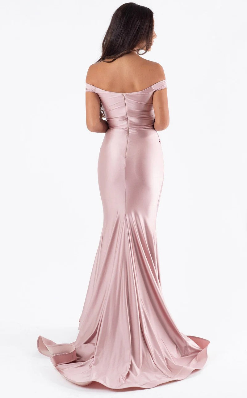 Prom Dresses Prom Long Mermaid Formal Evening Dress Blush
