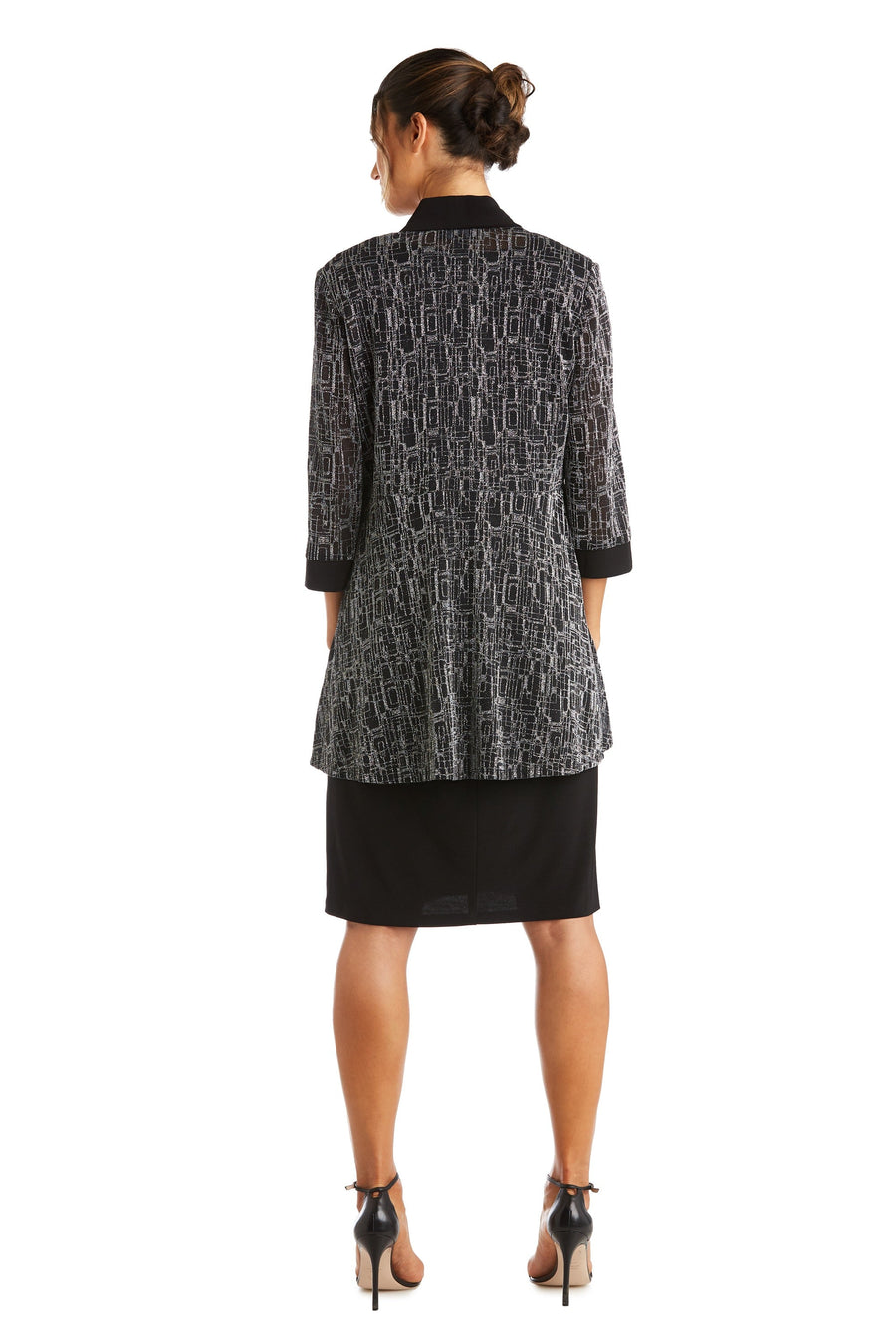 فستان قصير لأم العروس من R&M Richards رقم 5823