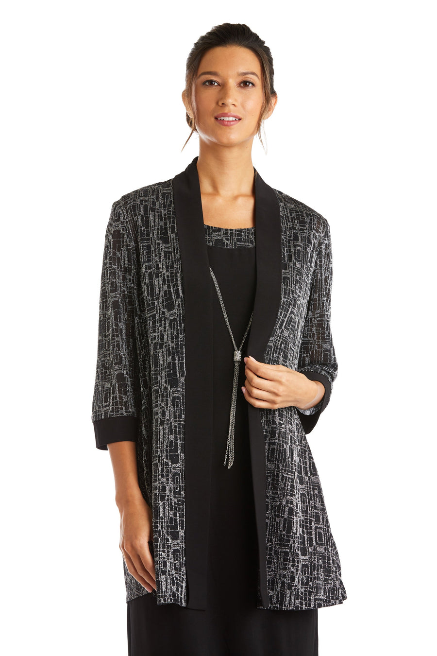 فستان قصير لأم العروس من R&M Richards رقم 5823