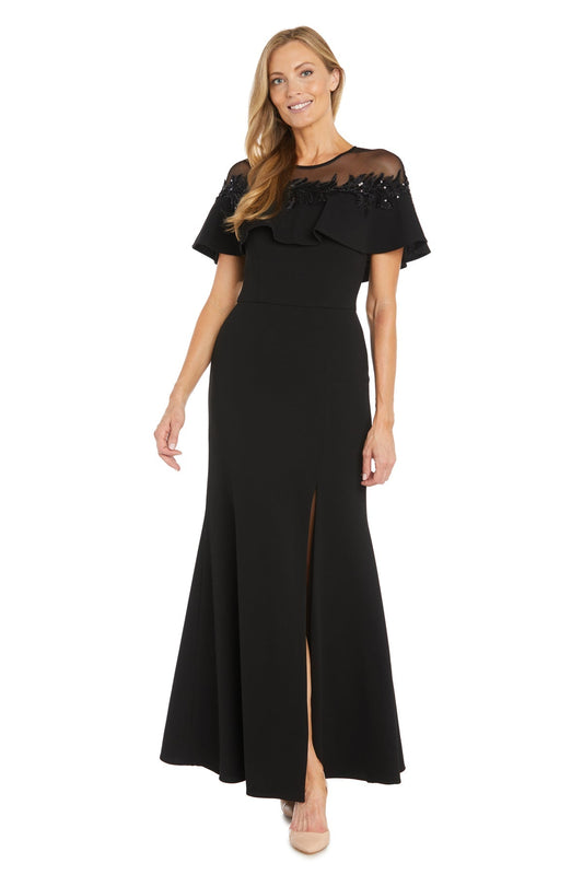 Formal Dresses Long Slit Formal Dress Black