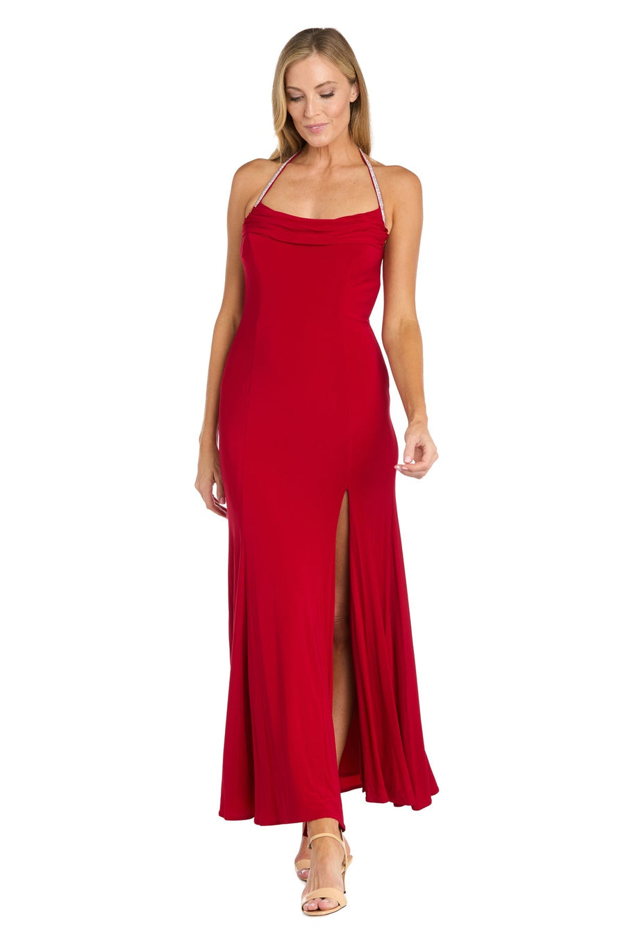 Formal Dresses Long Fitted Evening Formal Dress Red