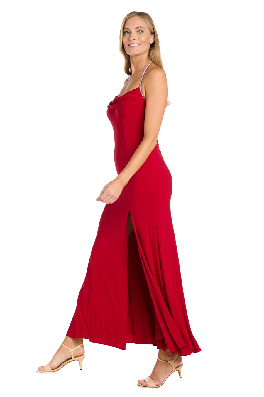 Formal Dresses Long Fitted Evening Formal Dress Red