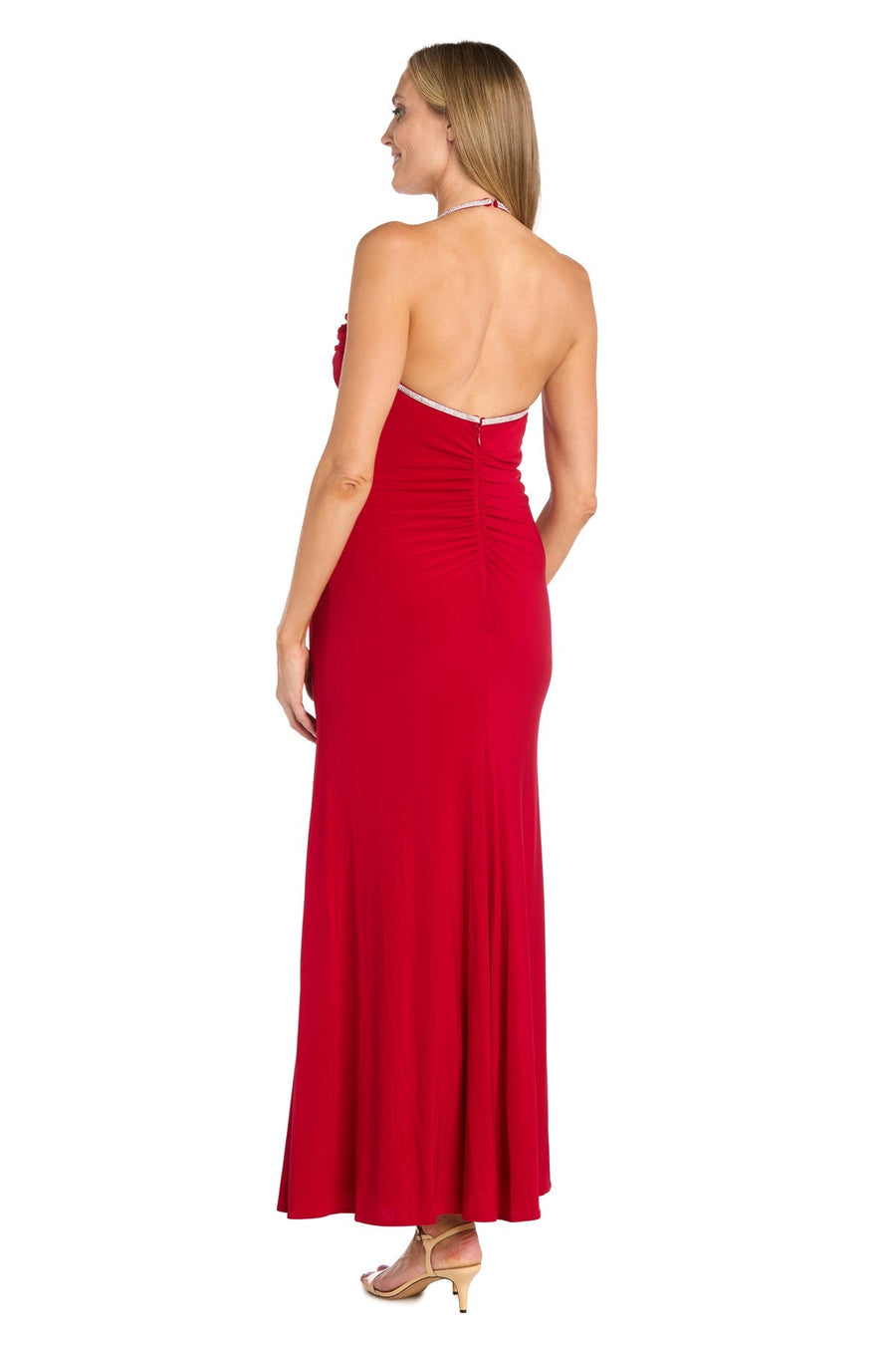 Formal Dresses Long Fitted Evening Formal Dress Red