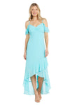 Formal Dresses High Low Formal Evening Dress Aqua