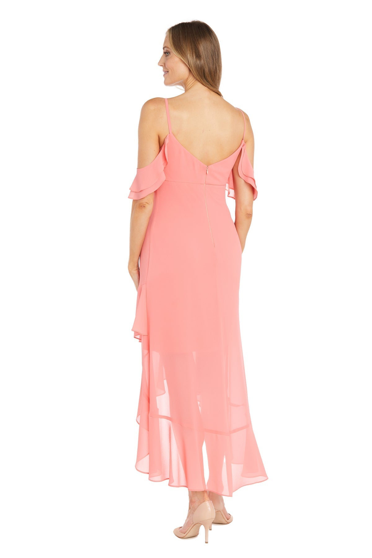 Formal Dresses High Low Formal Evening Dress Coral