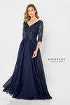 Mother of the Bride Dresses Long Evening A Line Formal Mother of the Bride Dress Navy Blue