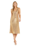 Cocktail Dresses Short Cocktail Sequin Midi Dress Gold