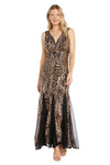 Formal Dresses Long Sequin Formal Evening Dress Bronze/Black
