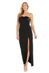 Formal Dresses Long Fitted Slit Formal Dress Black