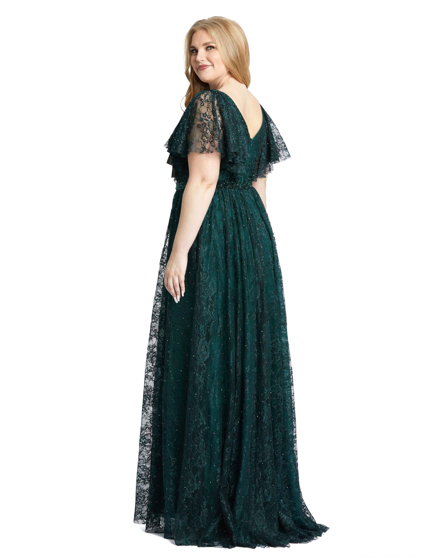 Formal Dresses Long Formal A Line Evening Gown Emerald