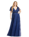 Formal Dresses Long Formal A Line Evening Gown Midnight