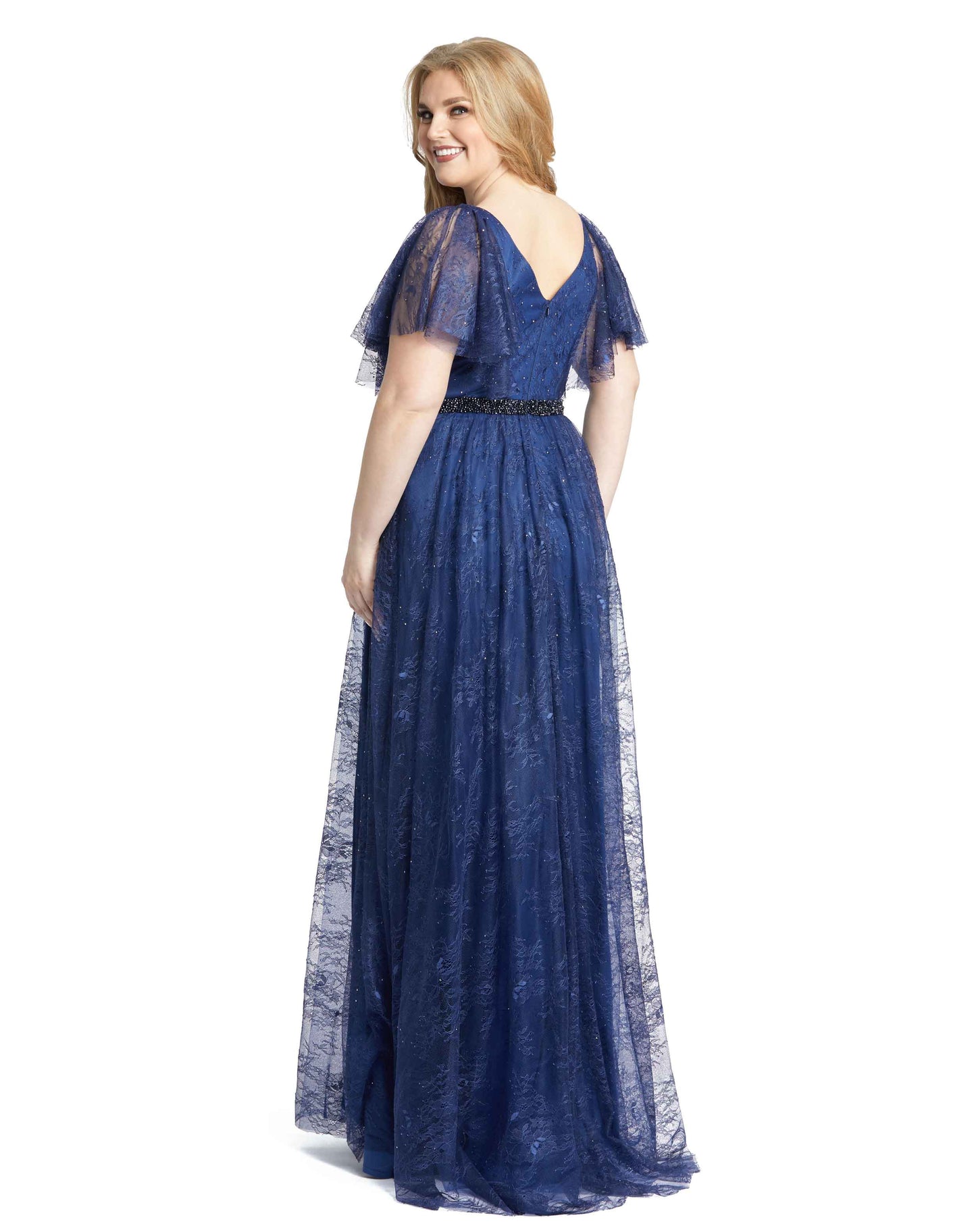 Formal Dresses Long Formal A Line Evening Gown Midnight