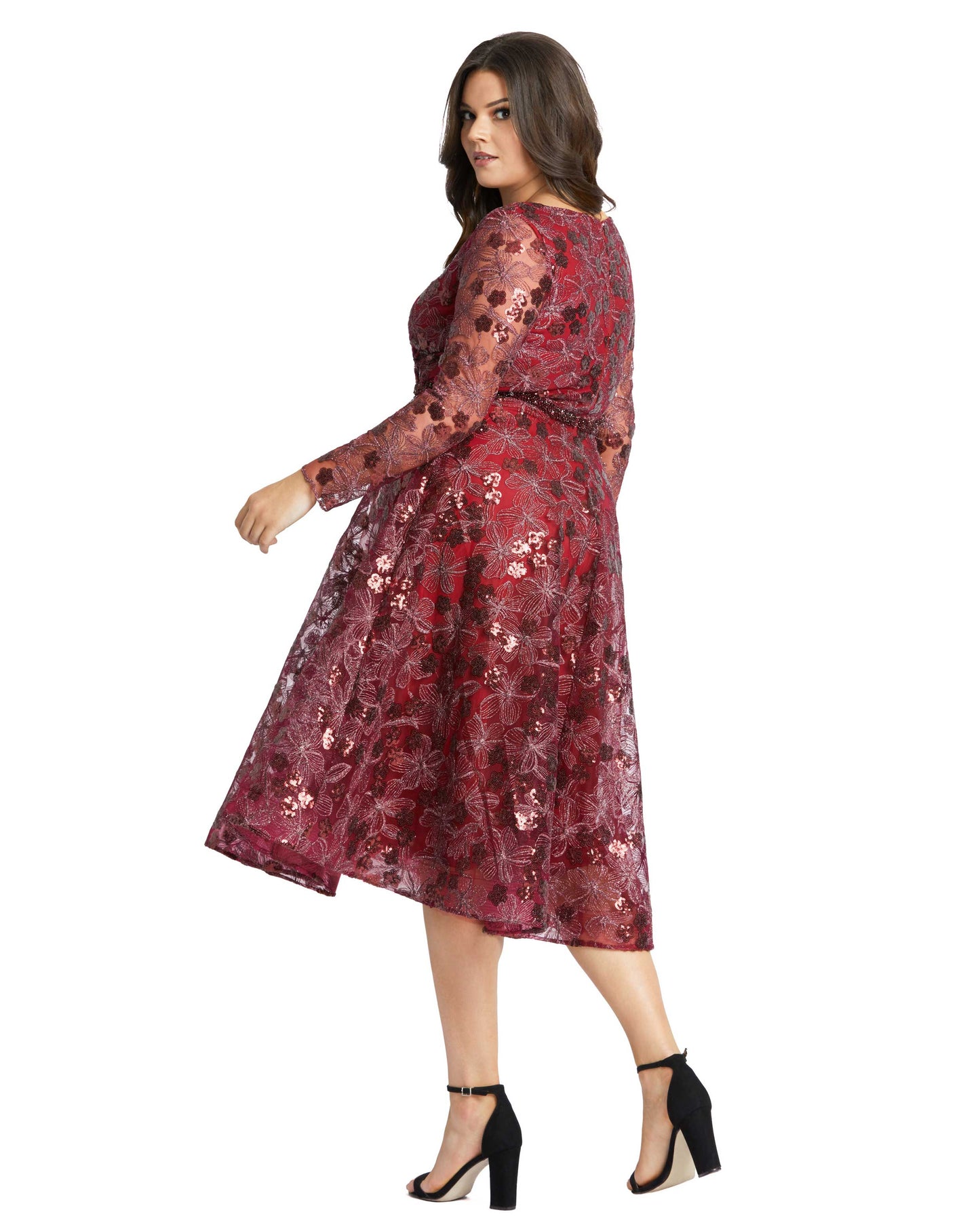 فستان ماك دوجال 67541 فابيولس قصير بمقاس كبير