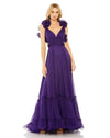 Prom Dresses Long A Line Formal Ruffled Prom Dress Royal Purple