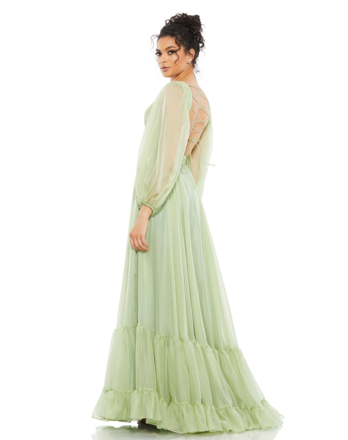 Mac Duggal Long Sleeve Formal Evening Gown 67948 - The Dress Outlet