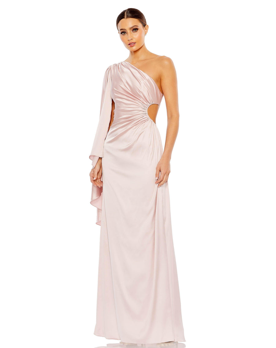 Formal Dresses Long One Shoulder Formal Dress Ballet Pink