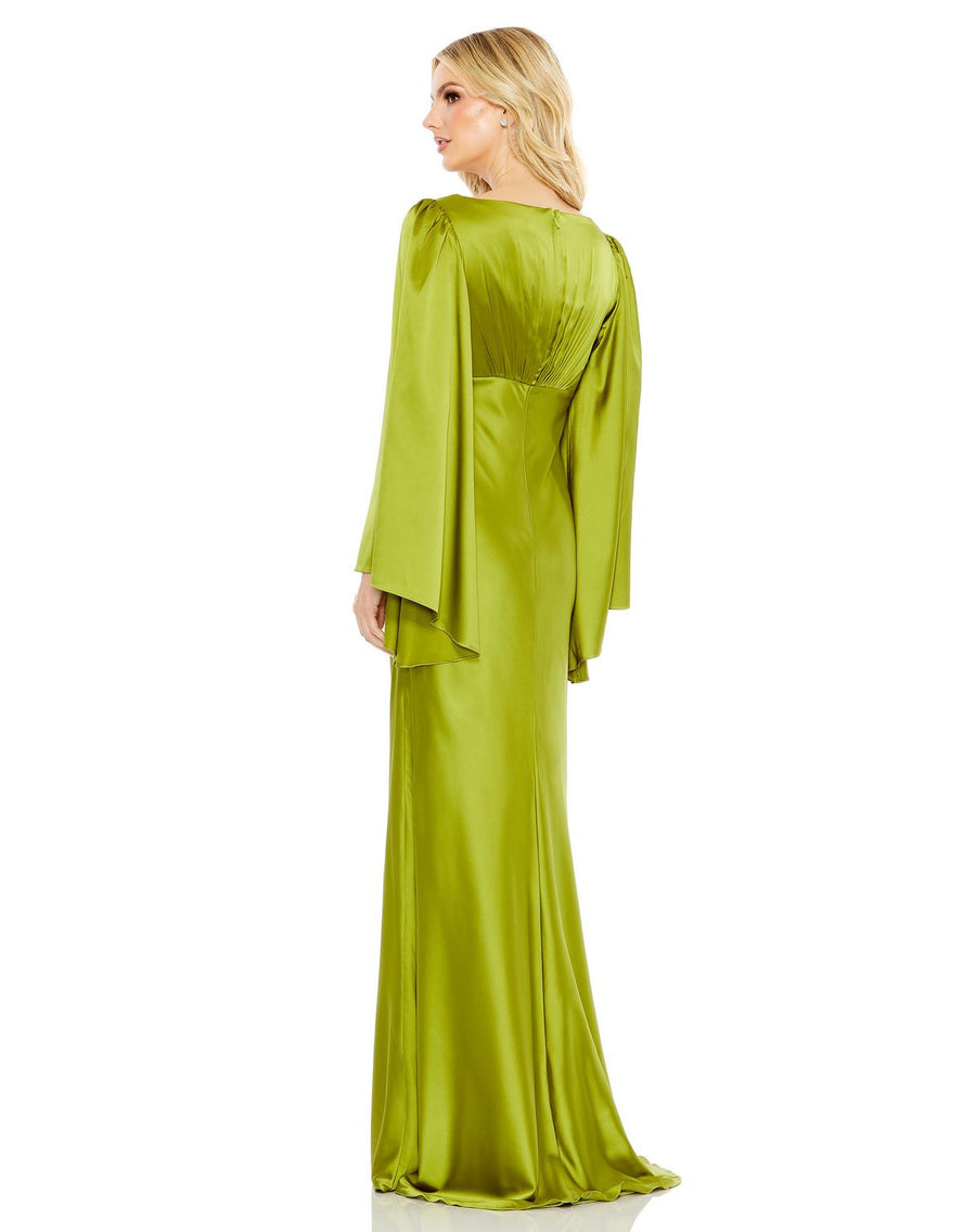 Prom Dresses Prom Long Sleeve Formal Dress Apple Green