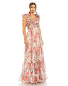 Prom Dresses Long Floral Evening Formal Prom Dress Rose Multi