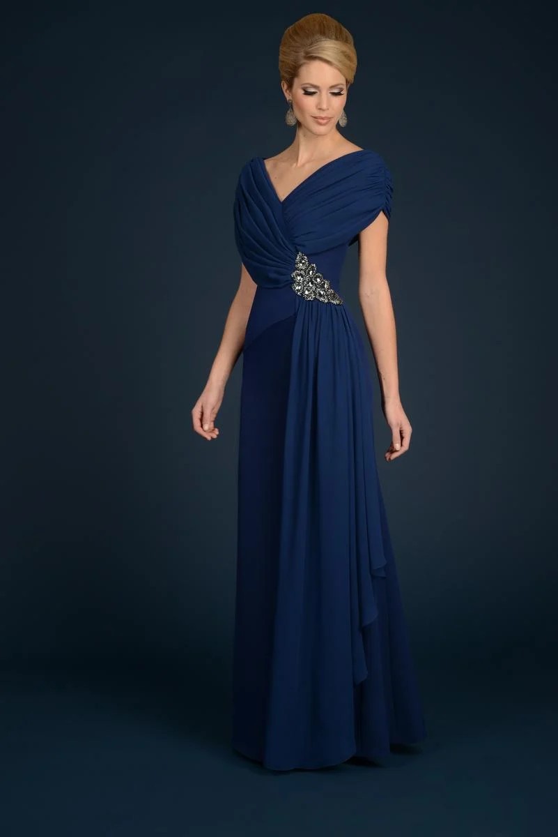 Mother of the Bride Dresses Long Mother of the Bride A Line Formal Dress Cobalt Blue