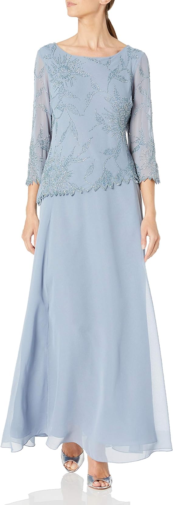 فستان كارا الرسمي الطويل الصغير Dusty Be 6P للبيع