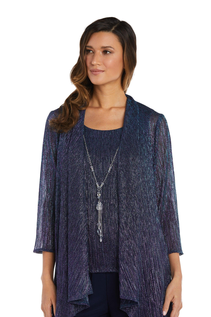 R&M Richards 7162P Formal Petite Pant Suit