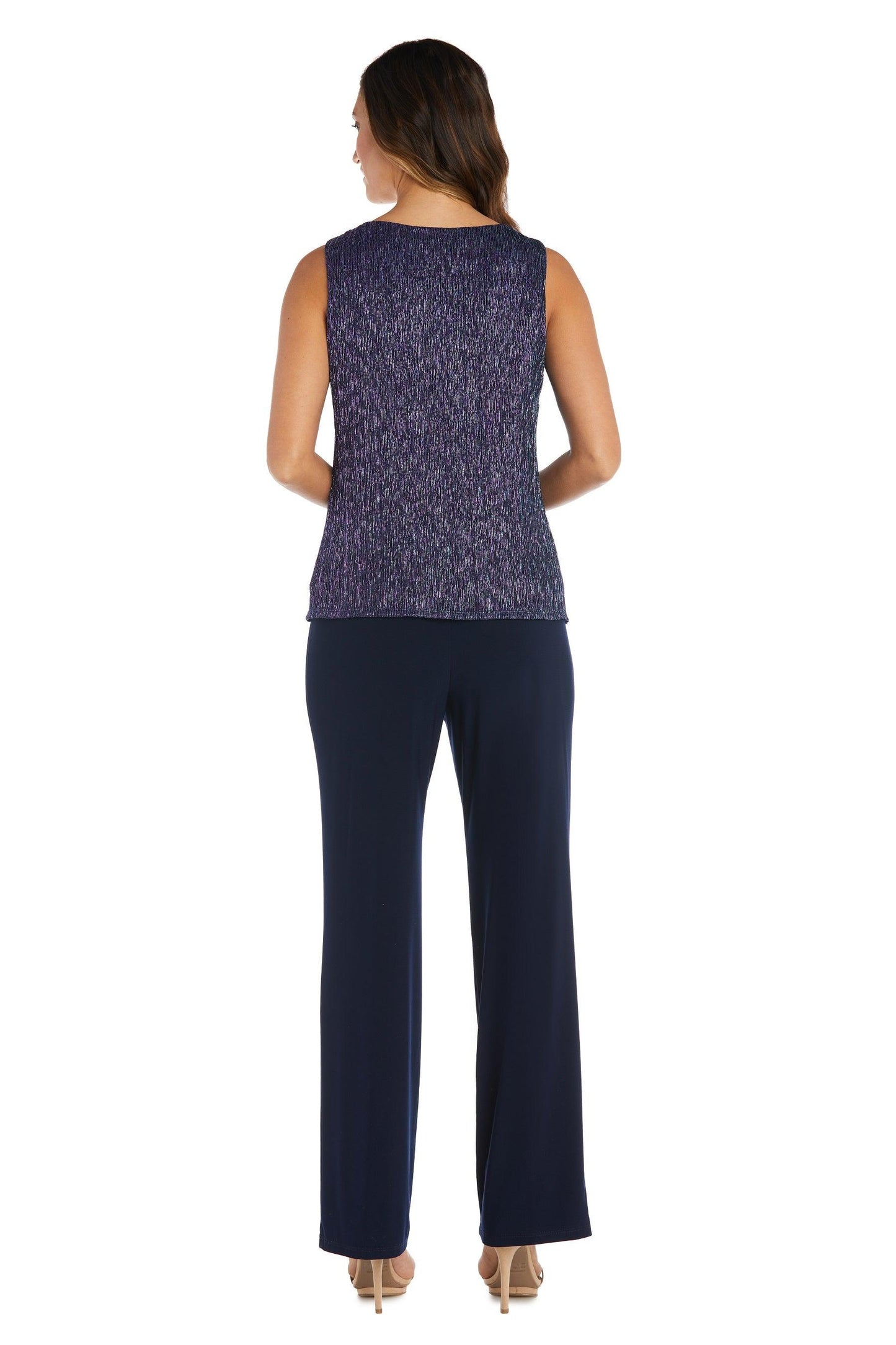 R&M Richards 7162P Formal Petite Pant Suit