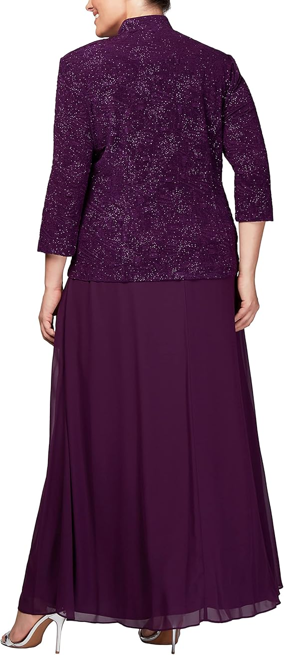 فستان رسمي طويل من Alex Evenings AE425053