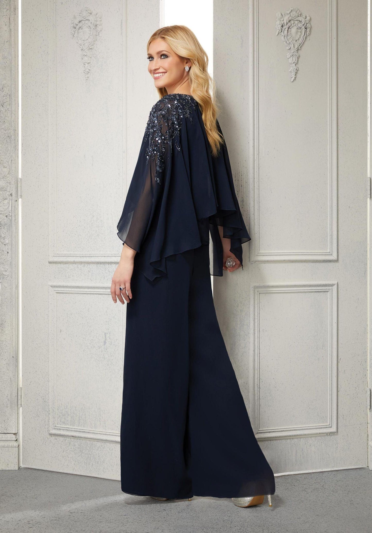 MGNY Madeline Gardner New York 72428 Long Formal Pantsuit