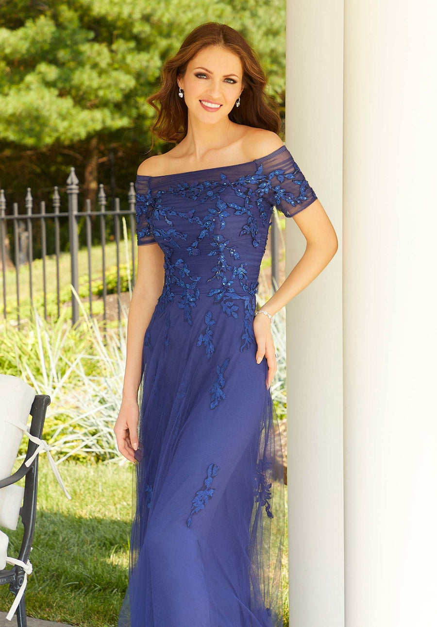 MGNY Madeline Gardner New York 72503 Long Formal Dress